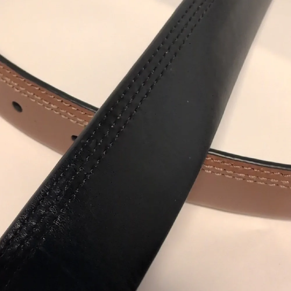 Tommy Bahama Brown/Black Reversible Leather Belt Large 38-40